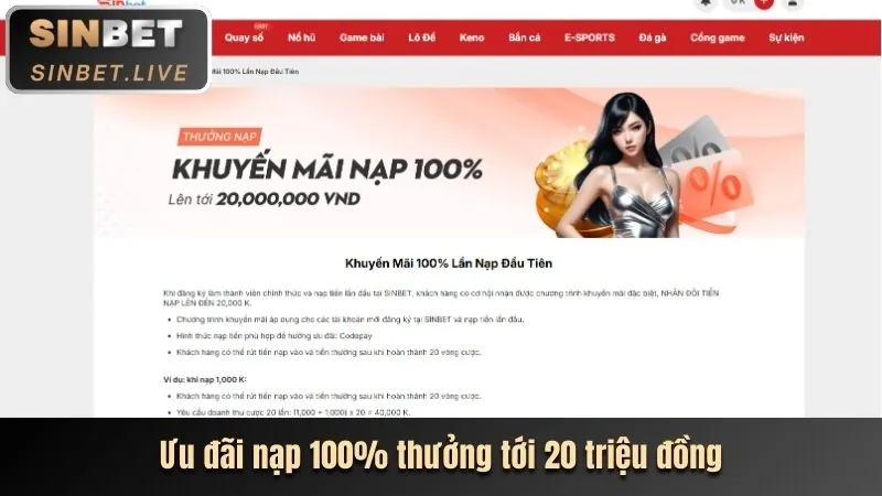 Ưu đãi chào mừng thành viên mới Siglebet